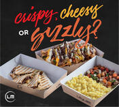 Crispy, Cheesy, or Sizzly?